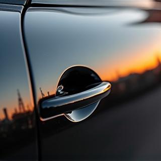 Porsche 911 ceramic coating reflection