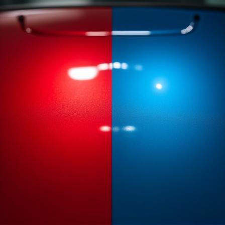 Before and after paint correction showcasing swirl removal